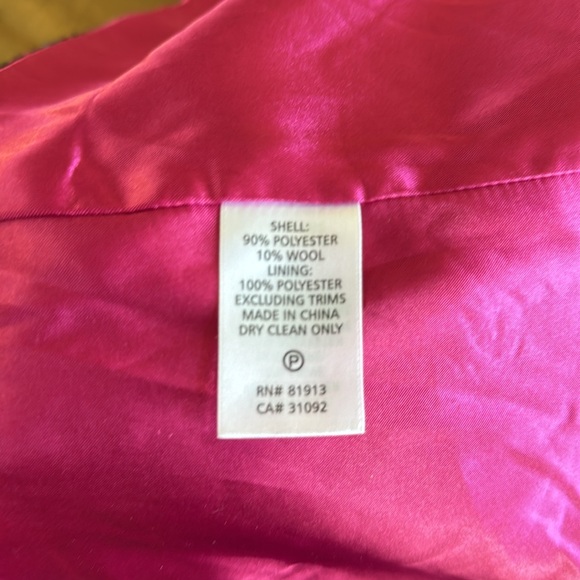 Anthropologie Blazing Bright Rainbow Plaid Coat Jacket - Picture 4 of 6